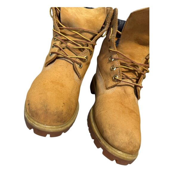 TIMBERLAND Classic Waterproof Worn Work Winter Rain Boots Mens 8 US - Picture 7 of 9